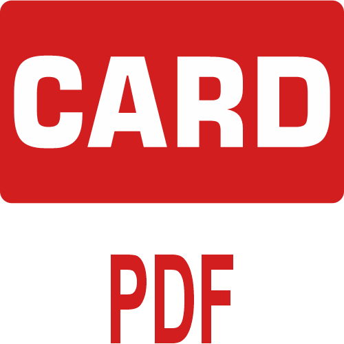 PDF шаблон для дизайна пластиковой карты